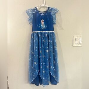 Disney Frozen II Sparkling Blue Top